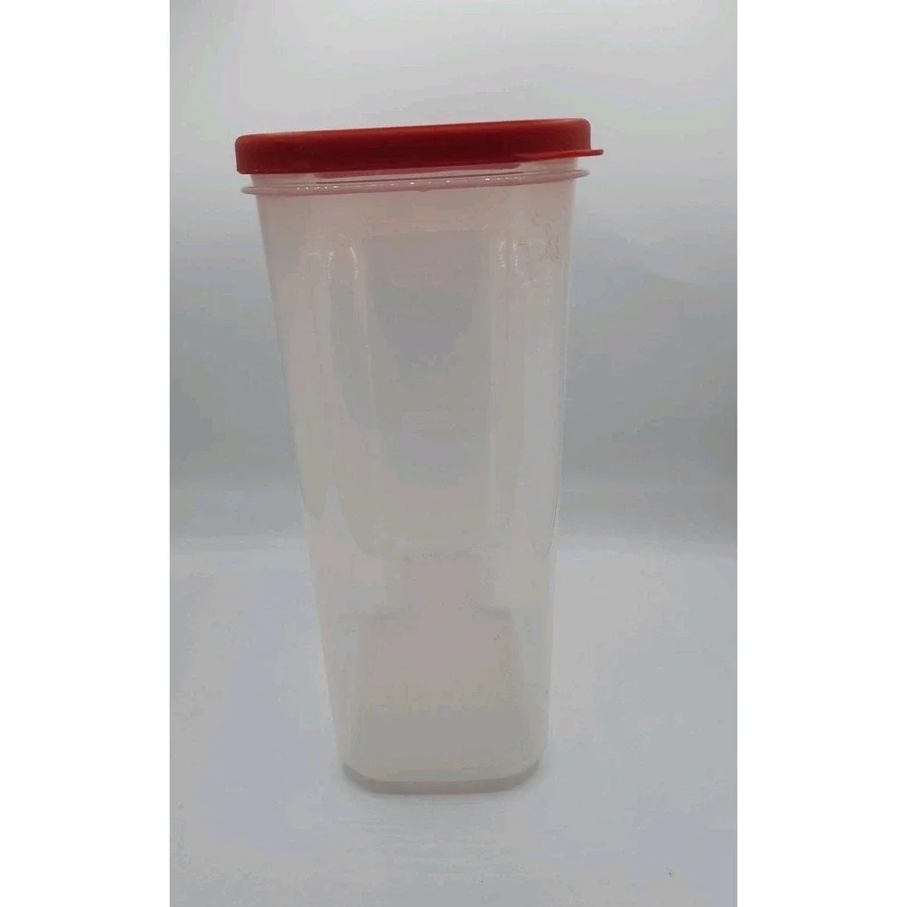 Rubbermaid Food Storage 22.8‎ Cups Cereal Container with Red Flip Top Lid #14